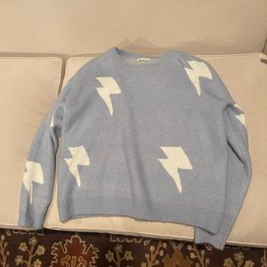Blue Sweater With Stars.